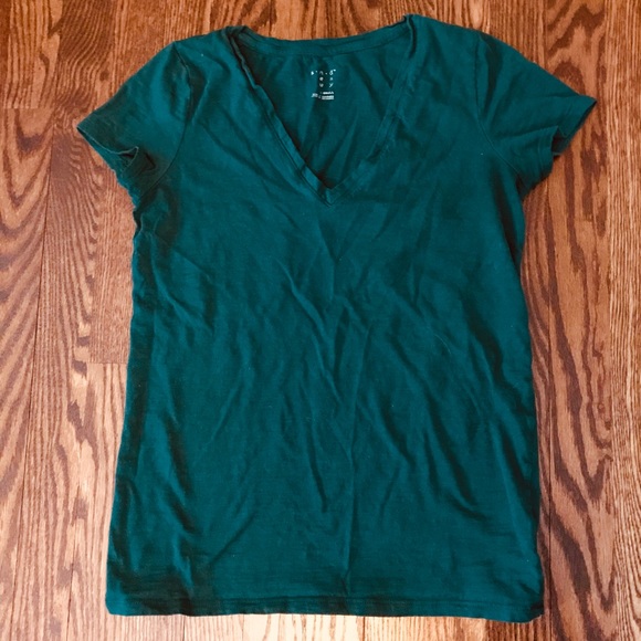 a new day Tops - 2 for $5: Hunter green T-shirt xs a new day